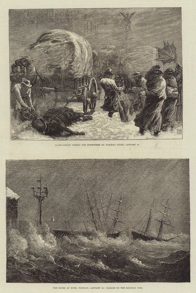Winter Storms by Walter Paget